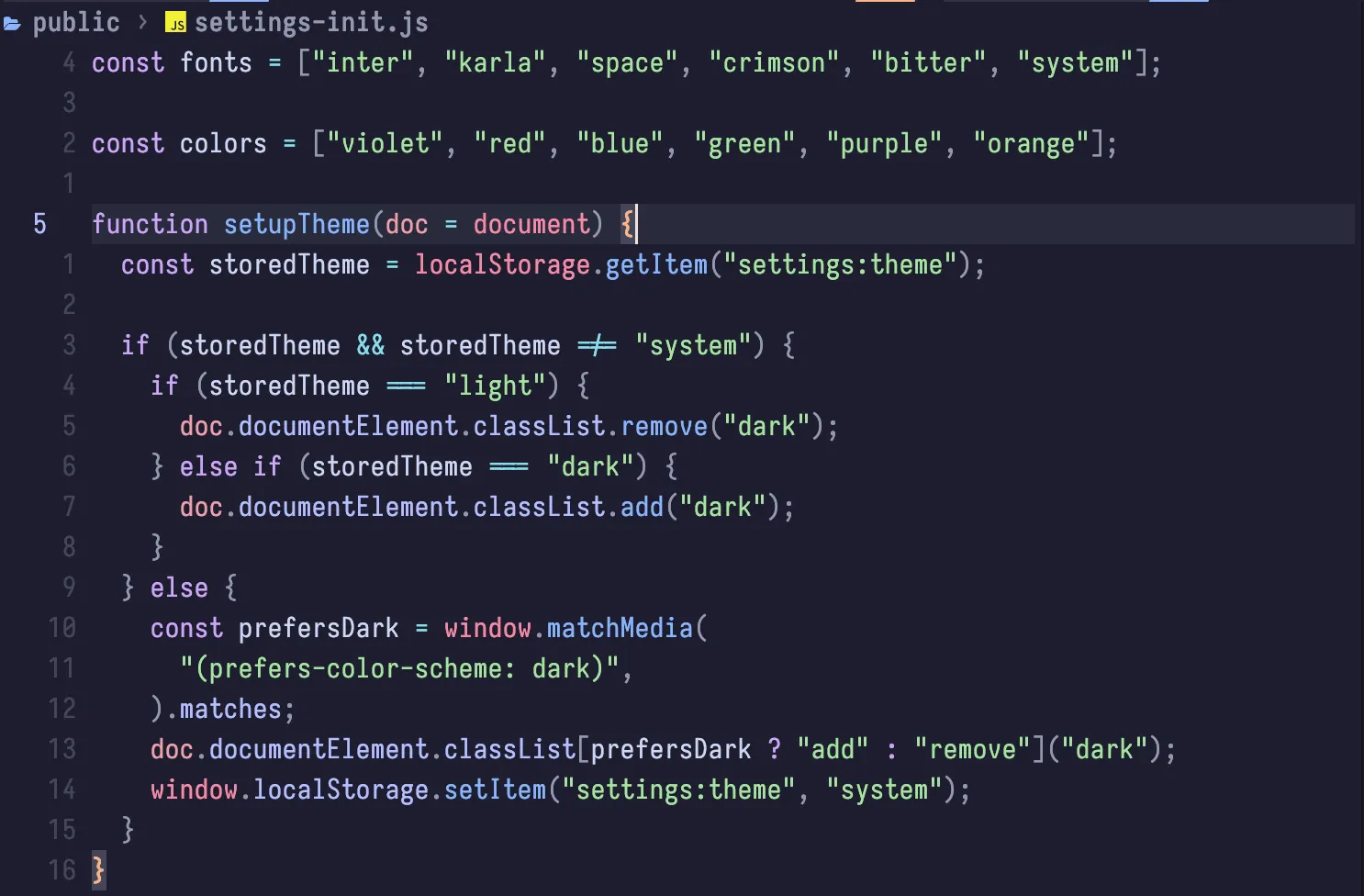 Screenshot showcasing the Zed Mono font and the catppuccin theme