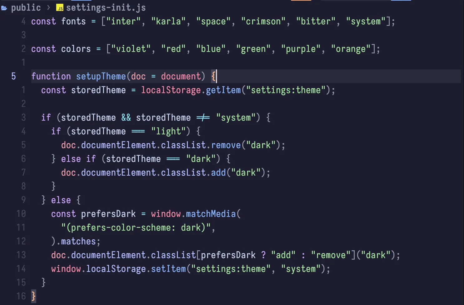 Screenshot showcasing the Zed Mono font and the catppuccin theme